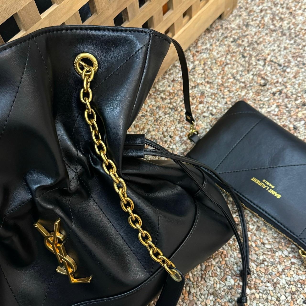 생로랑 스몰 제이미 퀼트 레더 숄더백 가로 : 27cm 세로 : 29cm