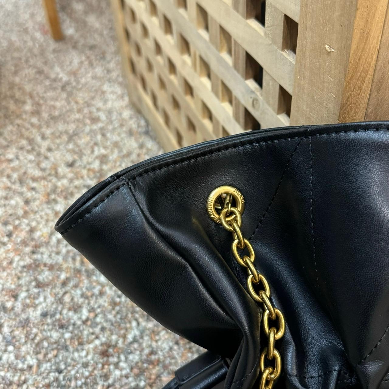 생로랑 스몰 제이미 퀼트 레더 숄더백 가로 : 27cm 세로 : 29cm