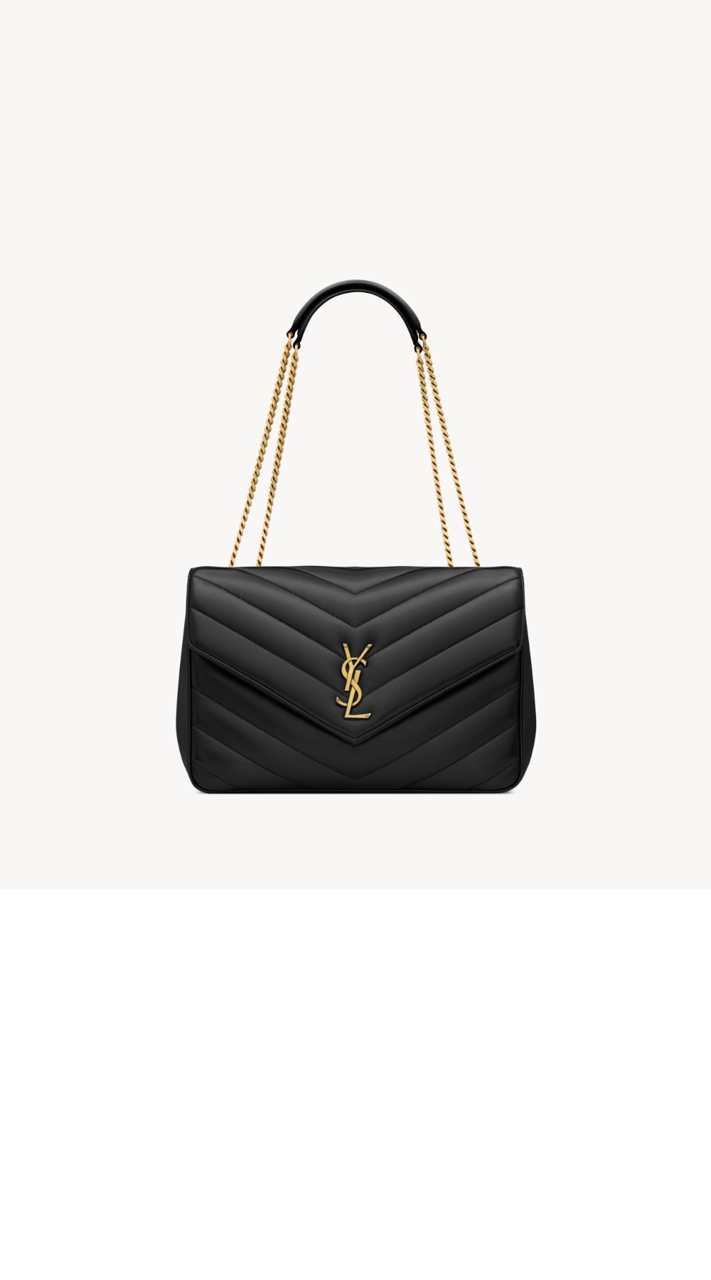 생로랑 matelassé 램스킨 소재의 loulou 라지백 803541