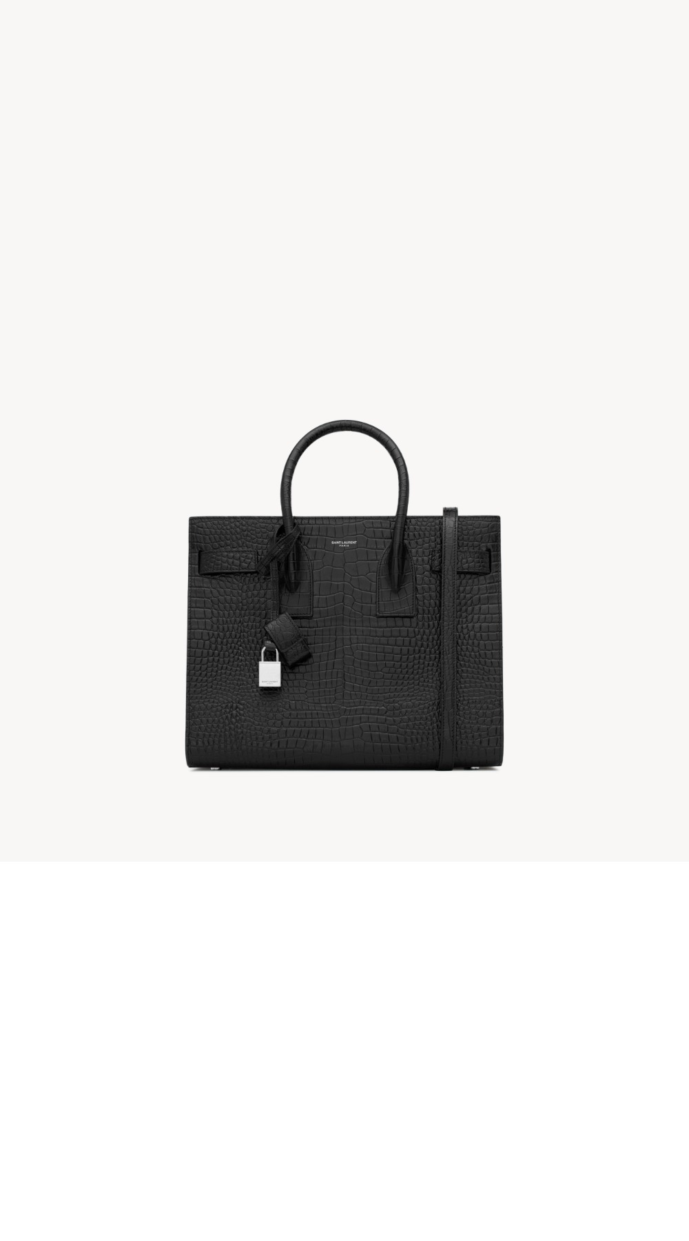 생로랑 스무스 가죽 소재 스몰 데일리백 378299