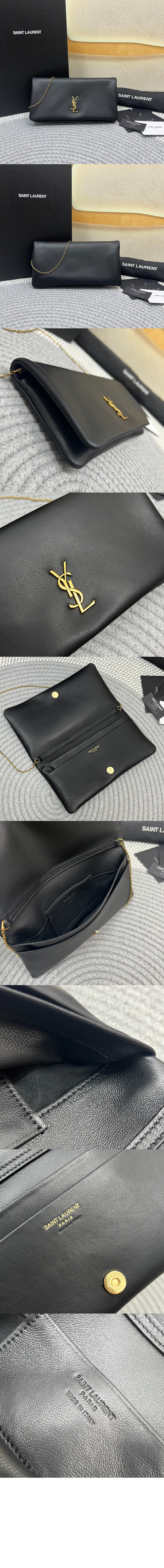 생로랑 램스킨 소재의 CALYPSO 미니백 801712