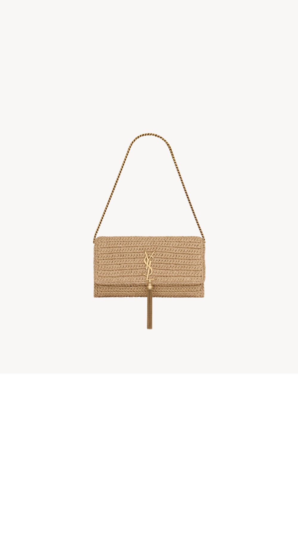 생로랑 라피아 KATE 99 태슬백 604276