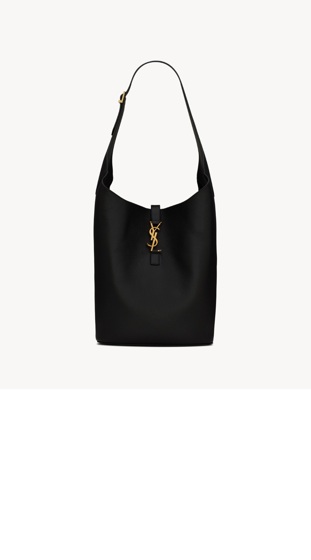 생로랑 그레인 가죽 소재의 LE 5 A 7 호보백 793088