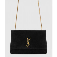 생로랑 스웨이드 소재 KATE 미디엄 리버서블백 553804