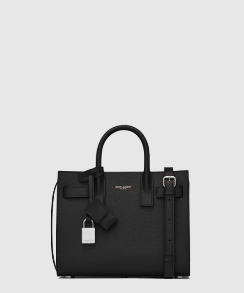 생로랑 그레인 가죽 소재 나노 데일리백 392035