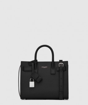 생로랑 그레인 가죽 소재 나노 데일리백 392035