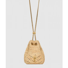 생로랑 라피아 소재의 미니 JOE 774297