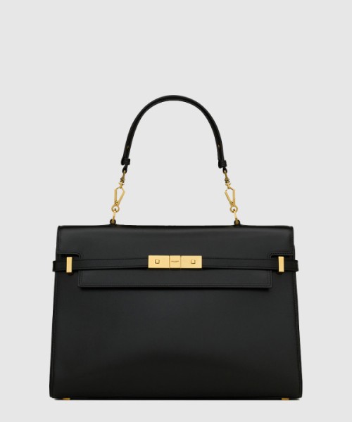 생로랑 MANHATTAN 탑 핸들백 인 박스 747248