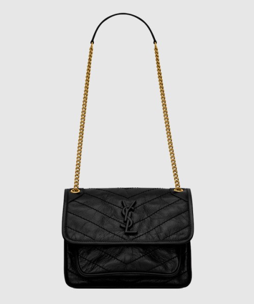 생로랑 빈티지 가죽 소재 NIKI BABY 633160