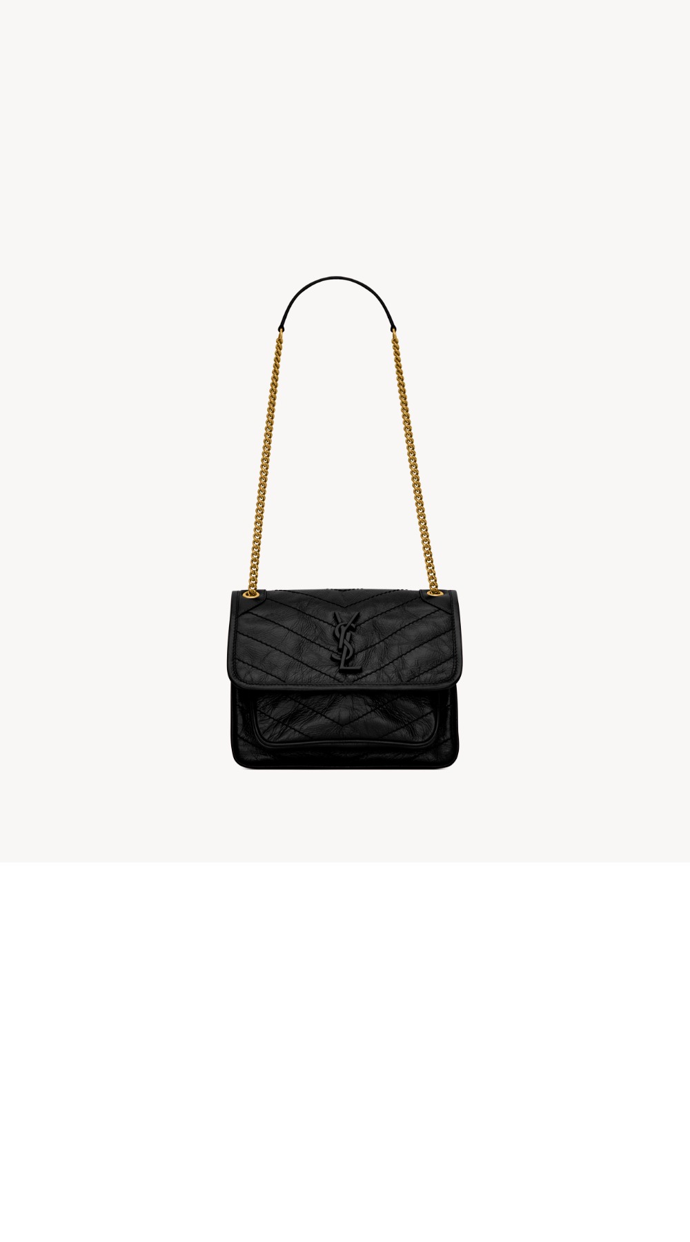 생로랑 빈티지 가죽 소재 NIKI BABY 633160