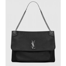 생로랑 그레인 램스킨 소재의 NIKI 라지백 755857