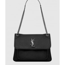 생로랑 그레인 램스킨 소재의 NIKI 미디엄백 633178