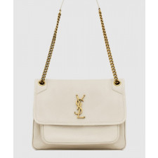 생로랑 그레인 램스킨 소재의 NIKI 미디엄백 633178