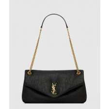 생로랑 그레인 램스킨 소재의 CALYPSO 미디엄백 800916