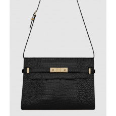 생로랑 맨하탄 숄더백 크로커 미듐 579271