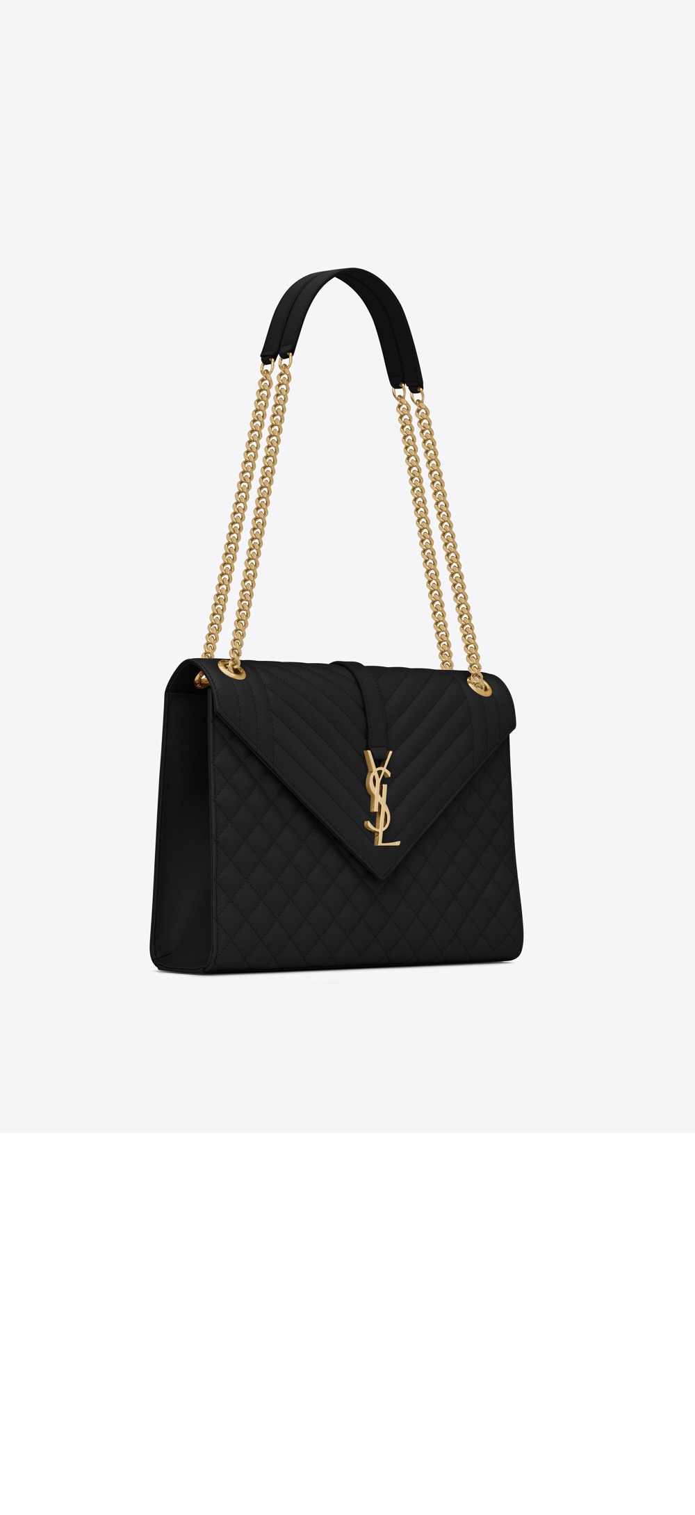 생로랑 엔벨로프 체인백 라지 600166