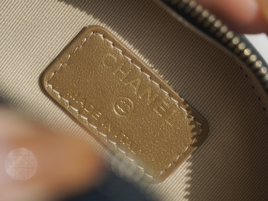 샤넬 골드볼 탬버린 동그리 미니백