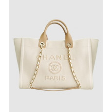 샤넬 진주 로고 도빌백