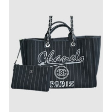 샤넬 맥시 쇼핑백 블랙