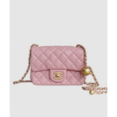 샤넬 쁘띠삭 골드볼 플랩백 뉴미니 핑크