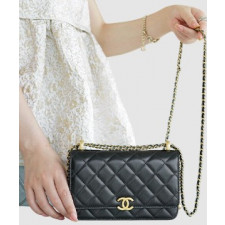 샤넬 WOC 체인 월렛 블랙