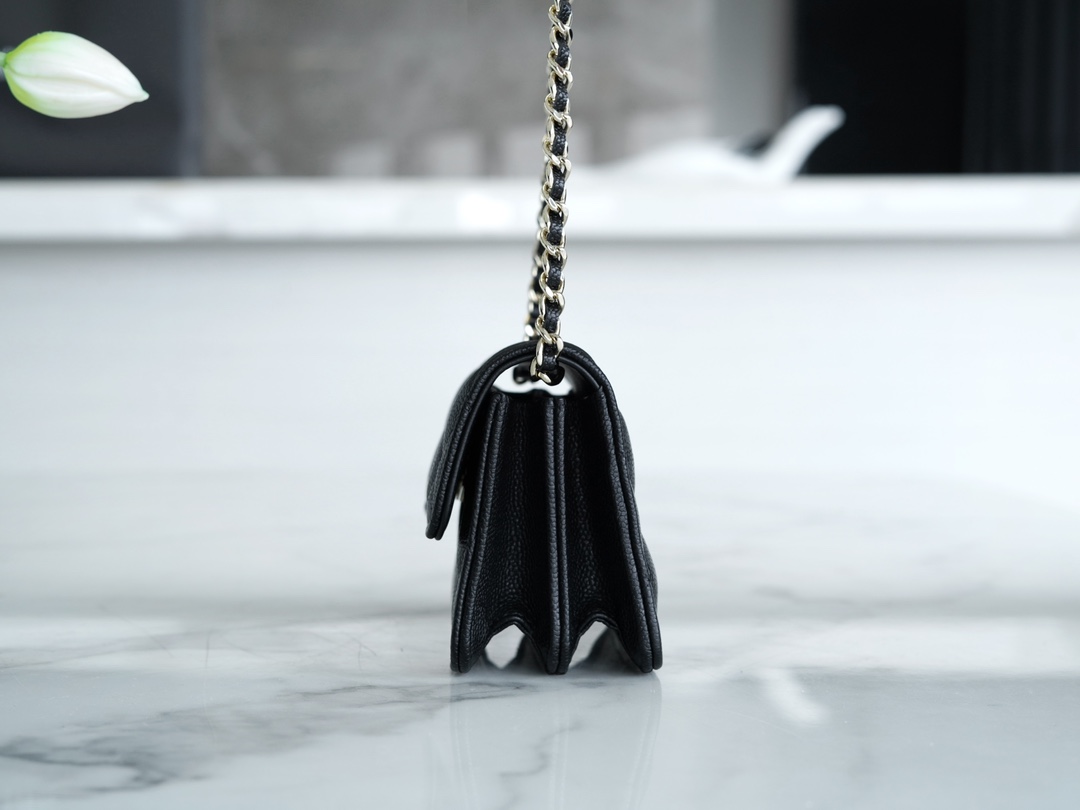 샤넬 리본 체인 WOC 미니백