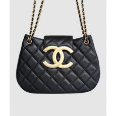 샤넬 24C 크루즈 메신저 백 라지 빅로고 퍼플 AS4609