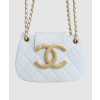 샤넬 24C 크루즈 메신저 백 스몰 빅로고 화이트