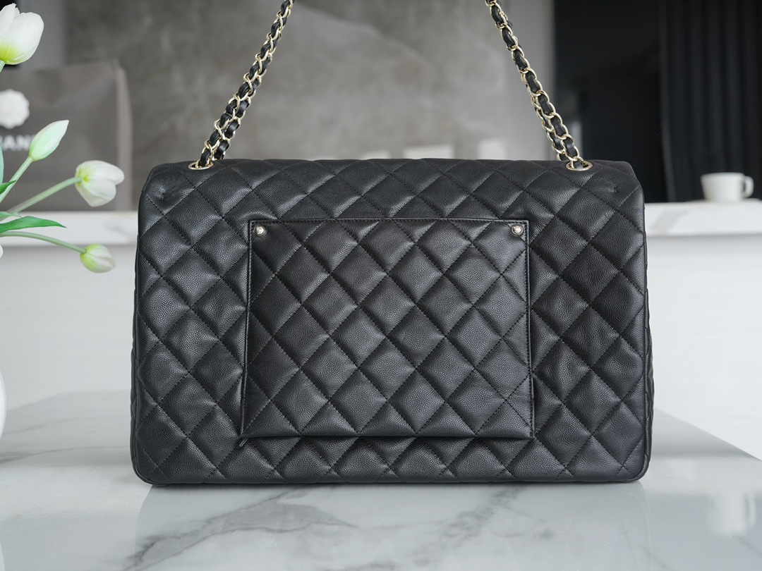 샤넬 24C 클래식 캐비어 플랩백