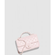 샤넬 핸들 장식의 미니 플랩백 AS5243