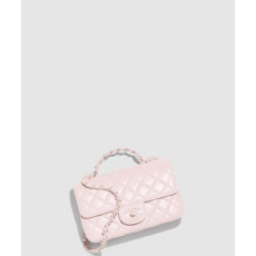 샤넬 핸들 장식의 미니 플랩백 AS5243