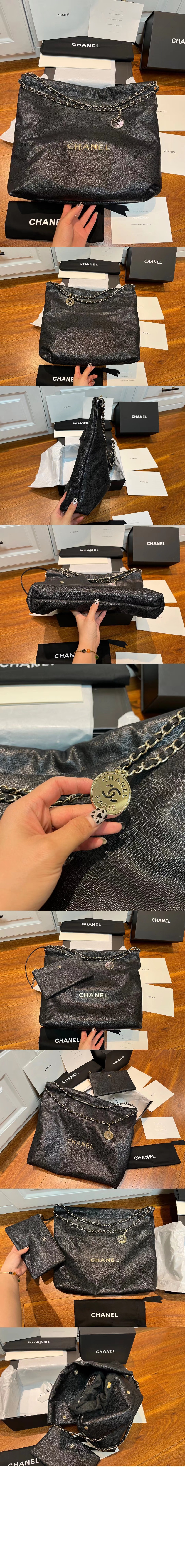 샤넬 22 스몰 핸드백 AS3260