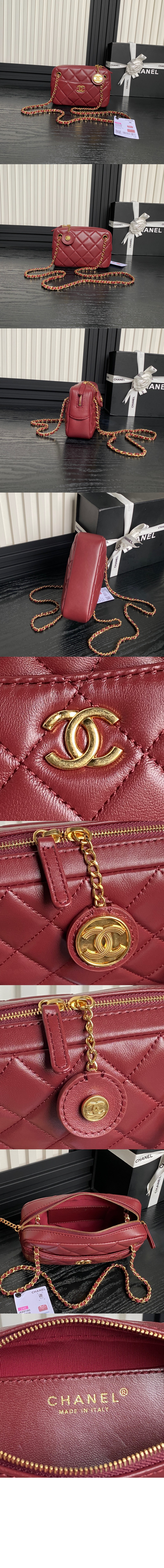 샤넬 미니 카메라 케이스 AS5190