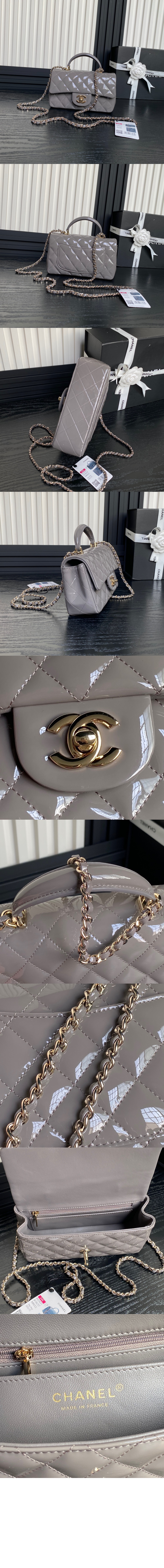 샤넬 클래식 뉴미니 탑핸들 AS2431