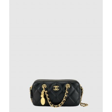 샤넬 더블 지퍼 체인백 AP3495