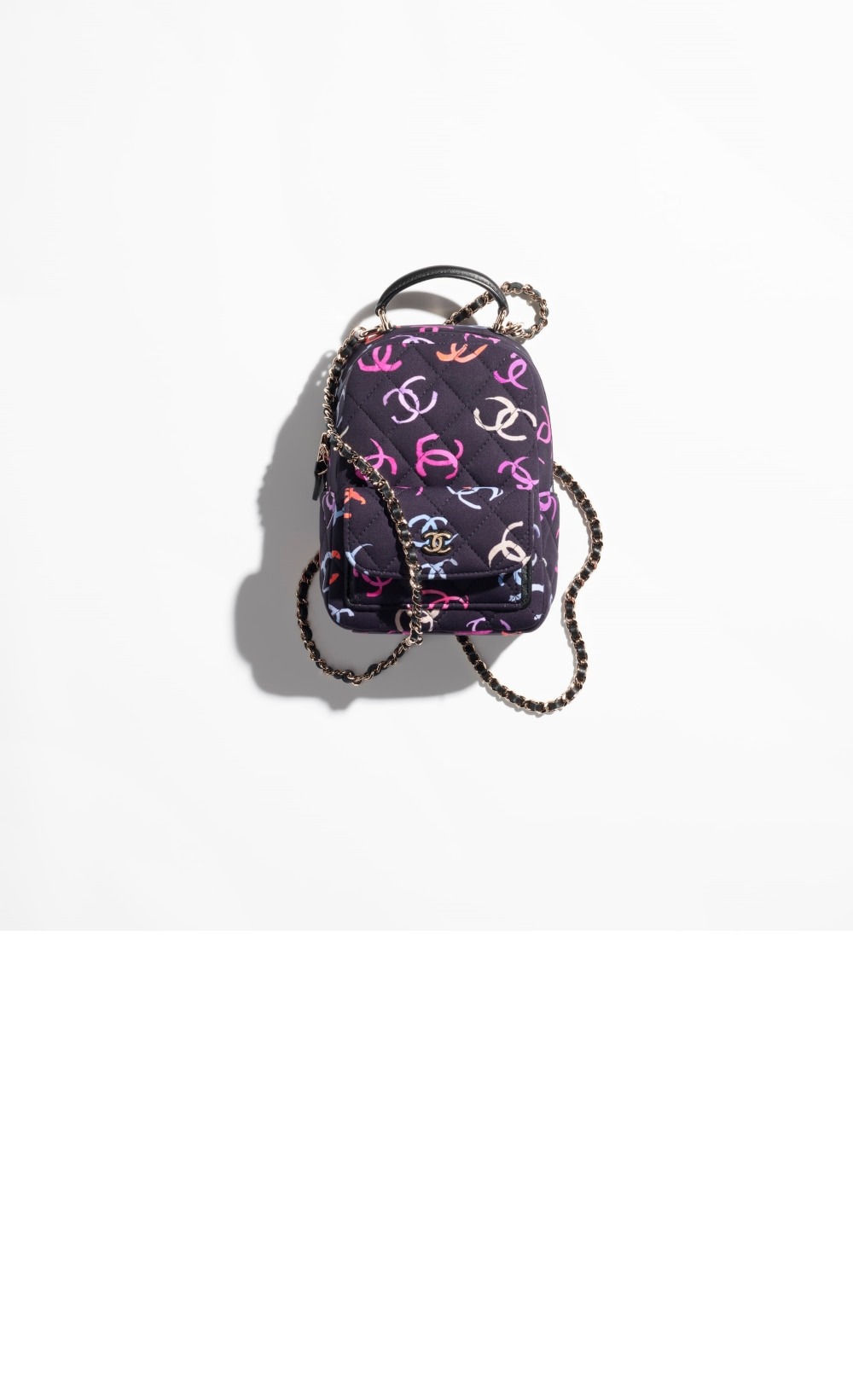 샤넬 24C 크루즈 탑핸들 미니 백팩 AP3753