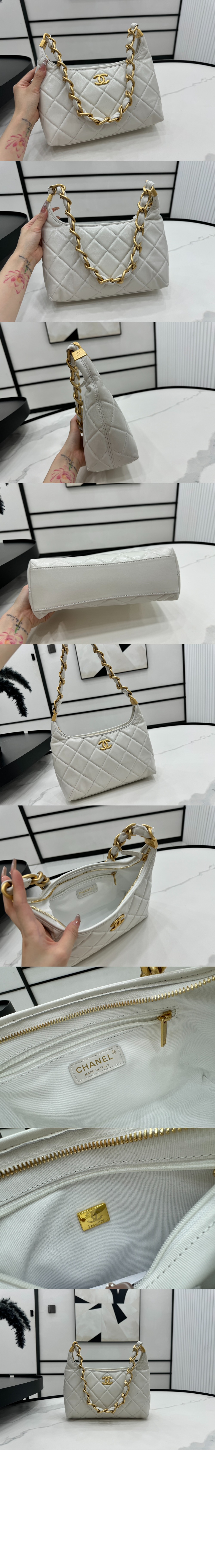 샤넬 호보 핸드백 AS4912