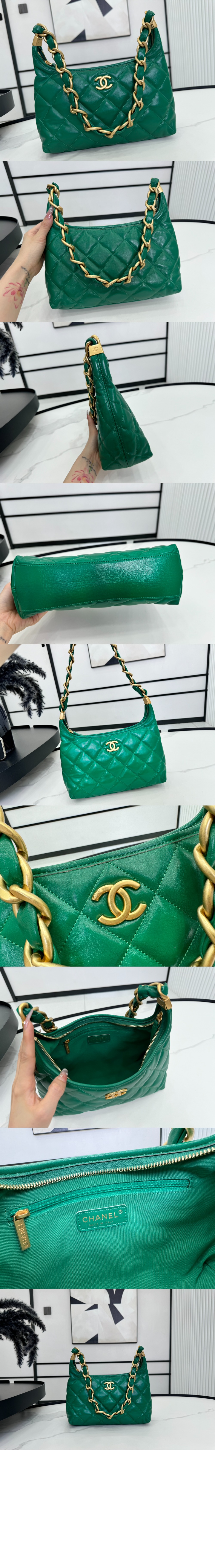 샤넬 호보 핸드백 AS4912