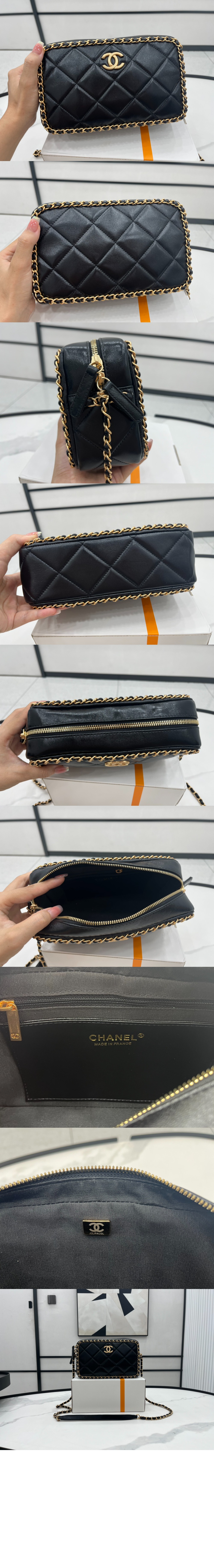 샤넬 스몰 카메라 케이스 AS5086