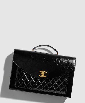 샤넬 브리프케이스 페이턴트 AS5016