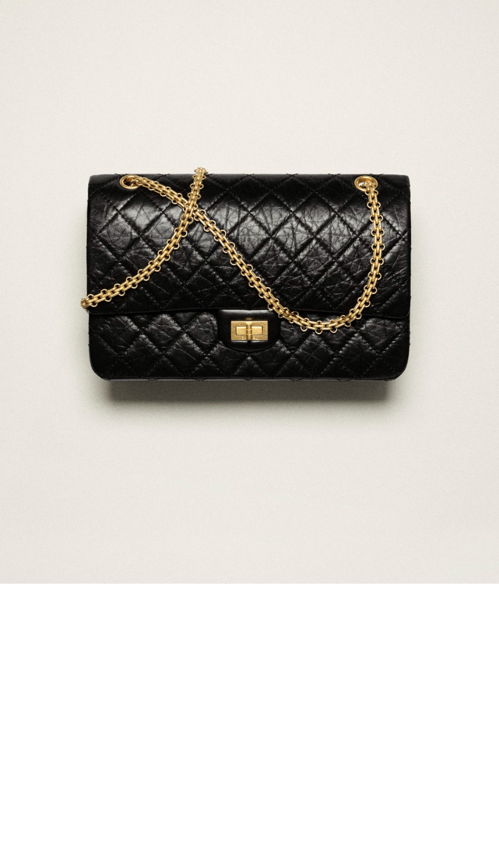 샤넬 2.55 라지 플랩백 A37587