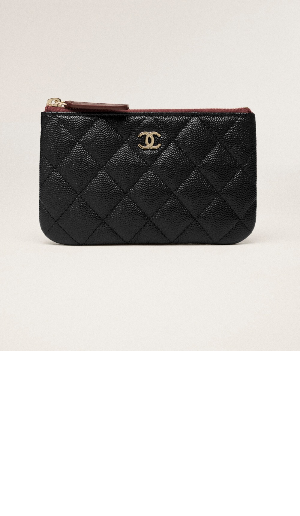 샤넬 미니 파우치 캐비어 클래식 AP4020