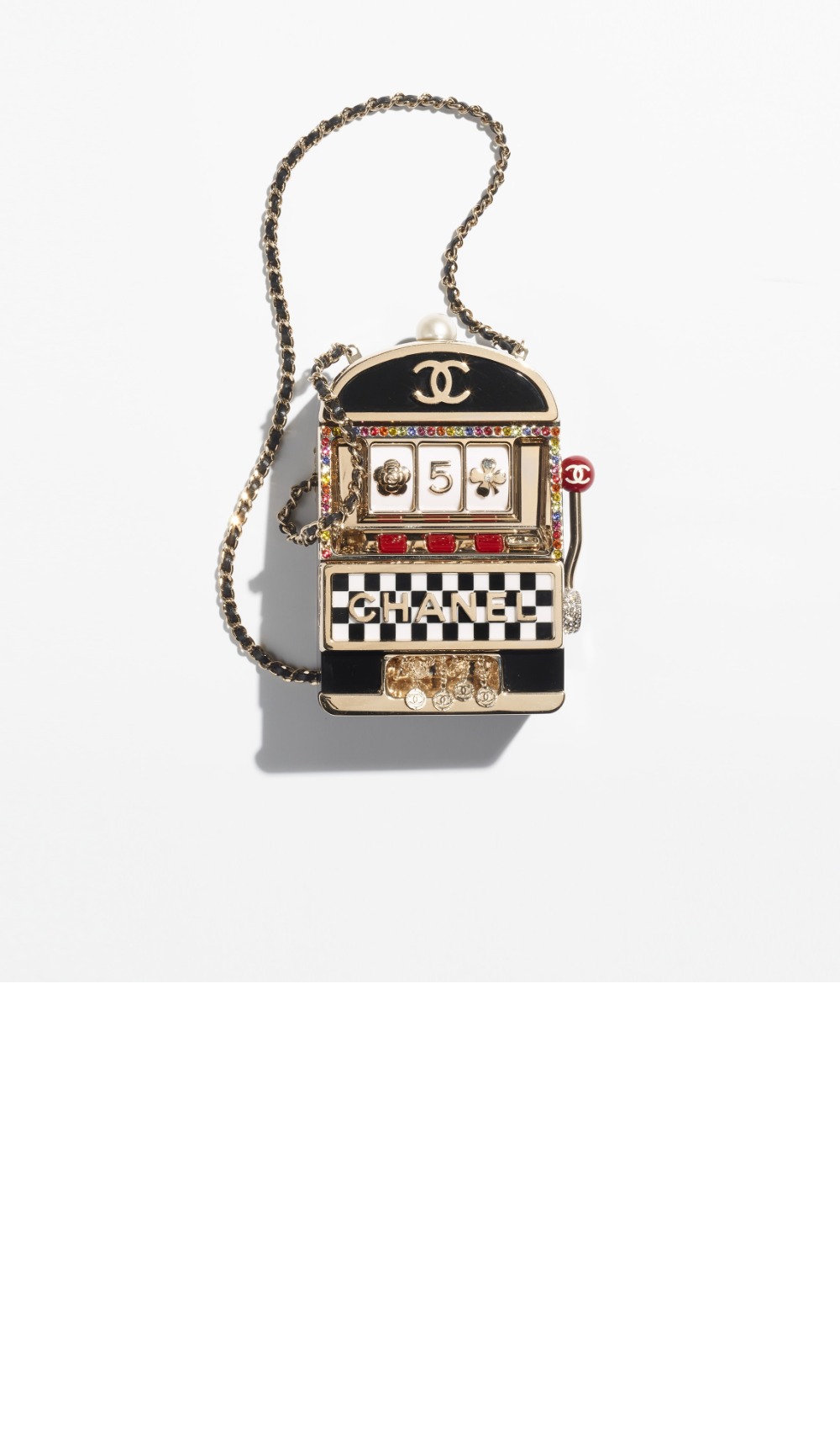 샤넬 메탈 숄더백 AS3715