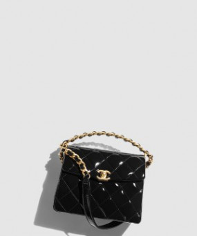 샤넬 핸들 장식의 미니 플랩백 AS4472