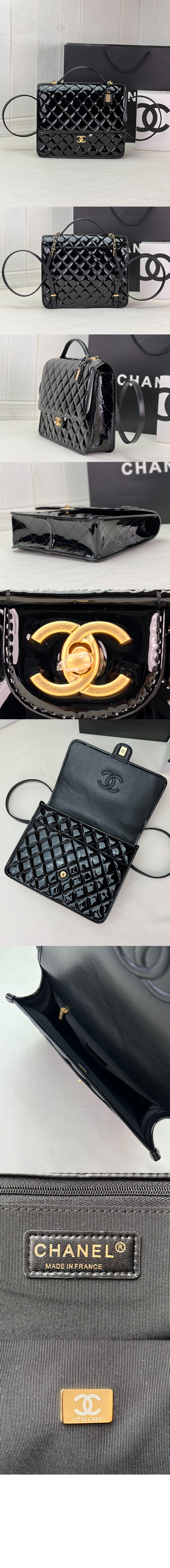 샤넬 라지 백팩 AS3662