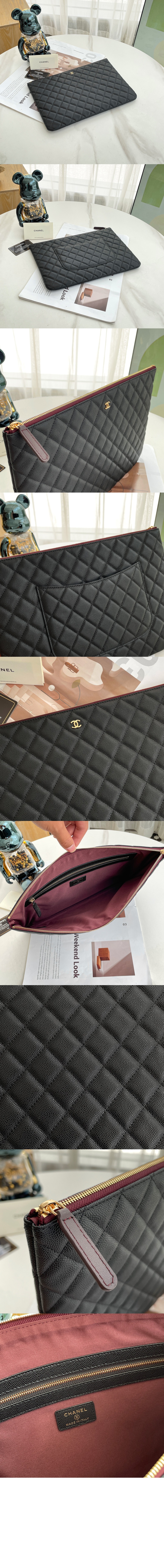 샤넬 클래식 클러치 라지 A82552