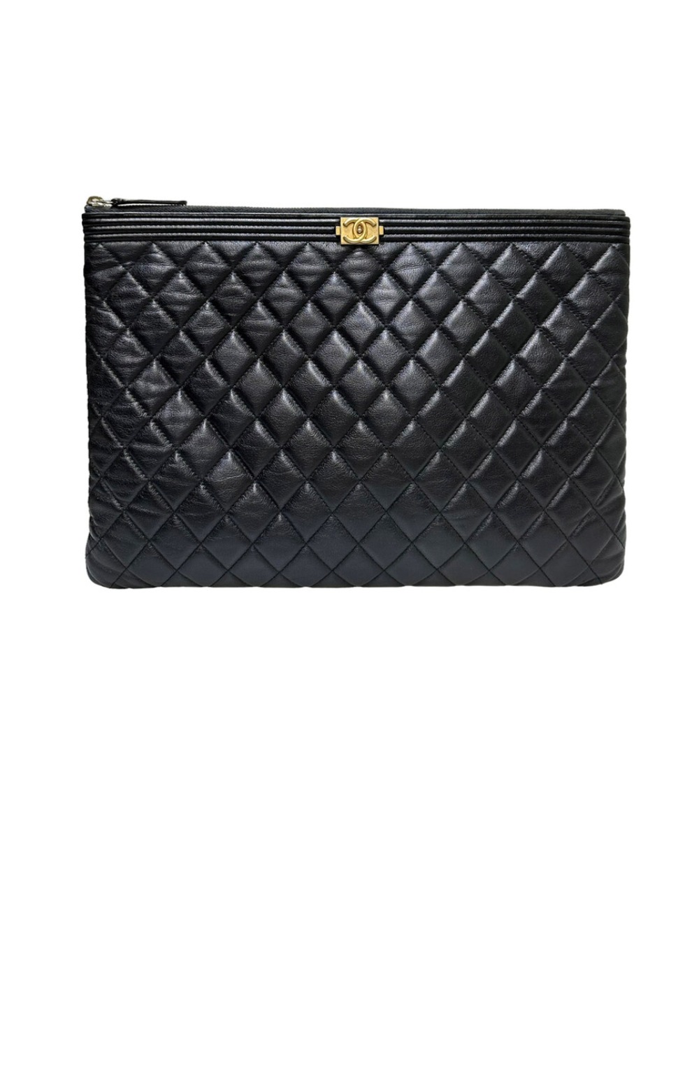 샤넬 보이 클러치 라지 A84407