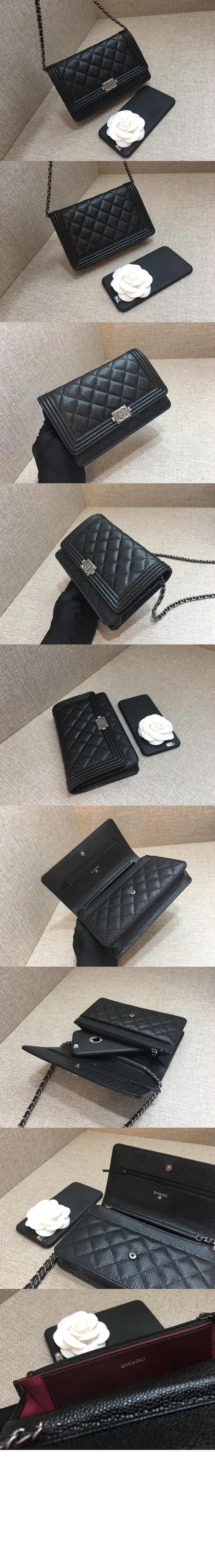 샤넬 보이 WOC 캐비어 AP1117