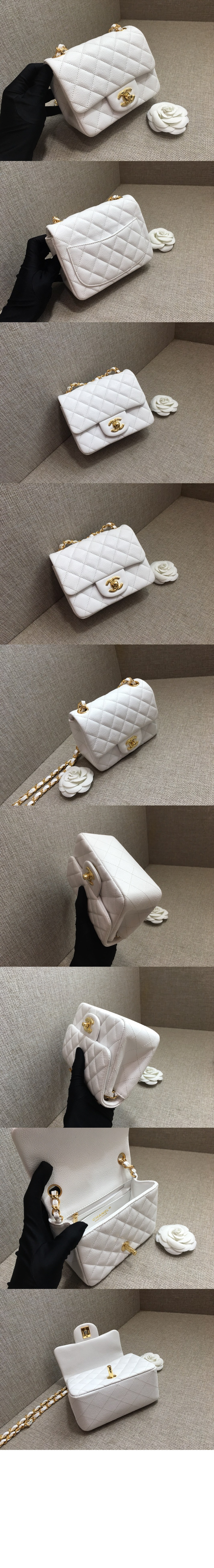 샤넬 클래식 캐비어 쁘띠삭 인기색상 A35200