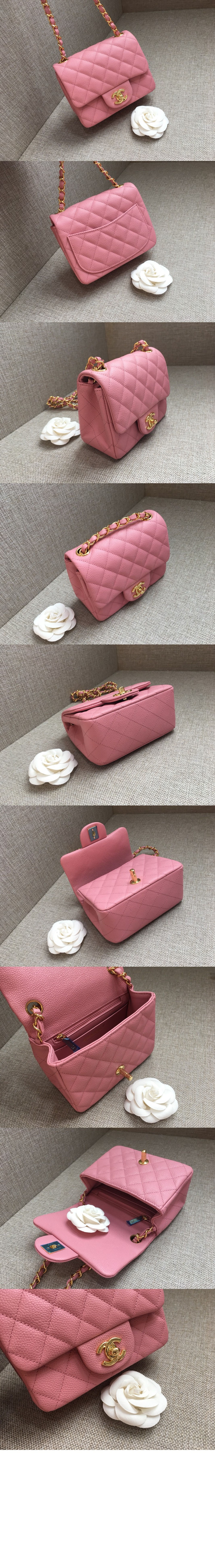 샤넬 클래식 캐비어 쁘띠삭 인기색상 A35200